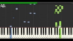 Тёмная ночь - разбор на пианино