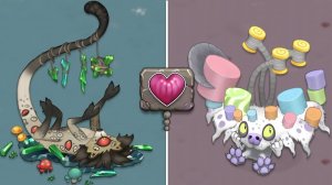 Новые Монстры: Редкий Трынькажу и Редкий Мушабум (My Singing Monsters, Мои Поющие Монстры)