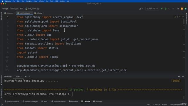 17. Pytest - FastAPI Project Test Part 4 смотреть онлайн