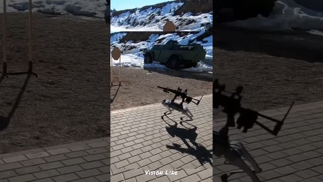 робот-пулеметчик . Пулемет я вам ребята не отдам . А гра