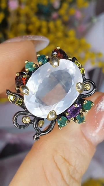 Розовый кварц, самоцветы 🌺5300р🌺р.18,75 #розовыйкварц #и? смотреть онлайн