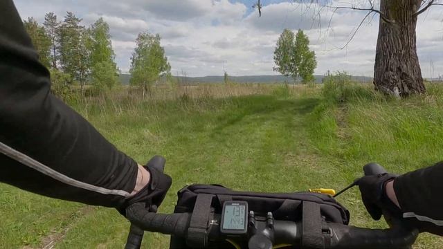 Едем есть на Енисей 2. Велопрогулка с женой. смотреть онлайн