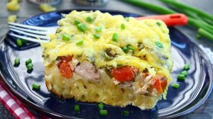 Вместе быстрее и вкуснее. ЗАПЕКАНКА ИЗ МАКАРОН С КУРИЦЕЙ