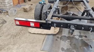 Газель 3302. Жгут задних фонарей по раме, новый бензобак,