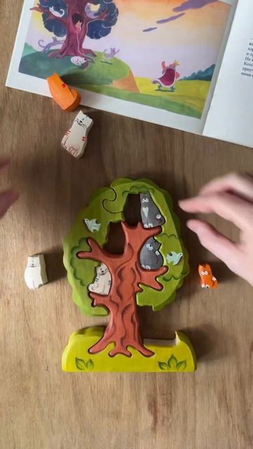 Пазл Кошки на Дереве 🐈 Ищите на Вайлдберриз (арт. 59694924)💚 #toyreview #игрушки смотреть онлайн