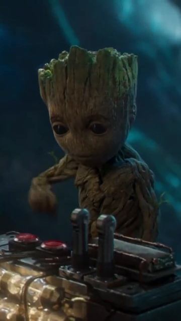 Грут ❤️ Самый милый персонаж🤤 #грут #марвел #стражиг? смотреть онлайн