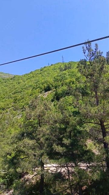 Канатная дорога. парк " Олимп". отдых Геленджик смотреть онлайн