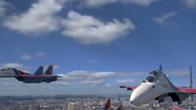 Стартовала воздушная часть Парада Победы смотреть онлайн