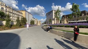 4K.Moscow Walk - Paveletskaya Square.