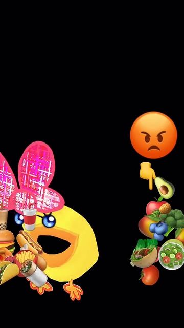 Когда мама заставляет тебя есть овощи и фрукты 🍑🍒🍅? смотреть онлайн