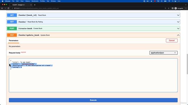 12. FastAPI Project Update Book with Put Request смотреть онлайн