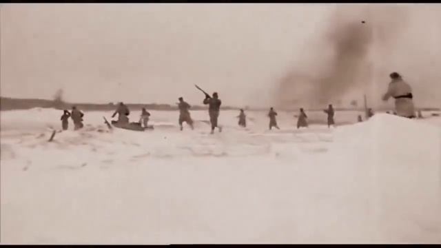 Гибель советских солдат в бою Редкие кадры кинохроники ВОВ. смотреть онлайн
