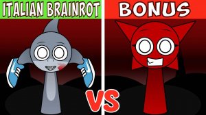 INCREDIBOX SPRUNKI 😎 | 💥 WENDA TREATMENT ITALIAN BRAINROT VS BONUS 💥 | ЭПИЧНАЯ БИТВА!!! 🔥 😱