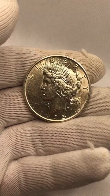 1 ДОЛЛАР 1925 Мирный доллар / Серебряная монета #coin #collection смотреть онлайн