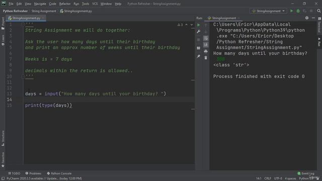16. String Assignment Solution (Together) смотреть онлайн