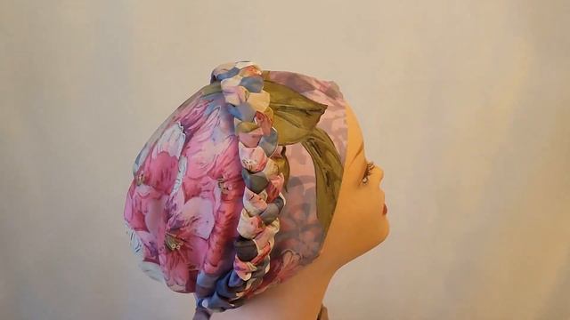 Чалма "Косичка" А-ля Рюс Шелк 100%. Артикул 112133-1 смотреть онлайн