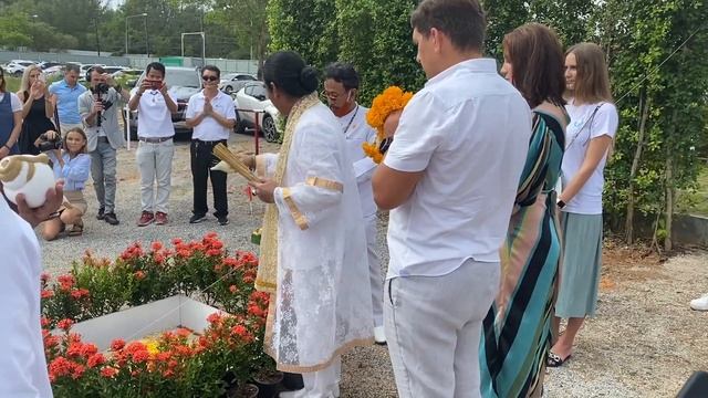 Благословение проекта в Таиланде // Layan Green Park начинаем стройку