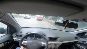 POV OPEL ASTRA H 1.8MT(140л.c) Универсал(2008) поездка по Мкаду и вост