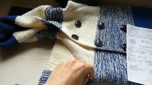 Кардиган регланом сверху. Возраст 3-4года