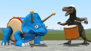 НОВЫЙ ДИНО САХУР ПРОТИВ ТРИЦЕРАДРУМА ИЗ POPPY PLAYTIME 4 И ДРУГИЕ МЕМЫ С ИСКУССТВЕННЫМ ИНТЕЛЛЕКТОМ!