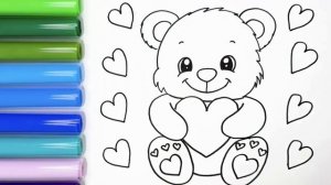 Как нарисовать медведя