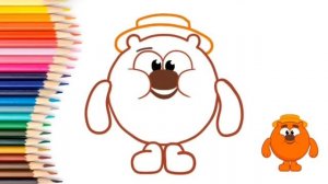 Как нарисовать КОПАТЫЧА из СМЕШАРИКОВ / КОПАТЫЧ/ Урок рисования для детей