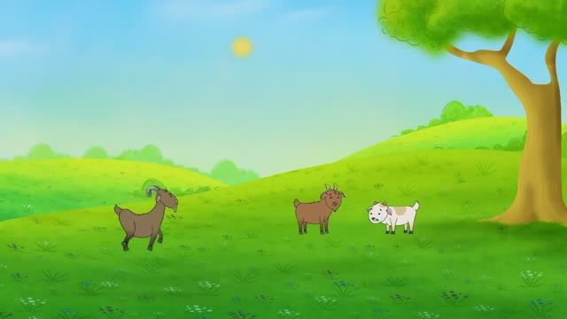 ESL Stories - The Three Billy Goats Gruff _ Fairy Tales _ Gigglebox смотреть онлайн