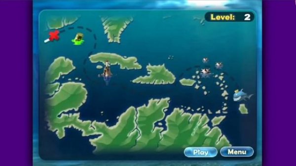 Рыбка ест рыбку. Fish Tales Deluxe. #1