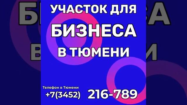 Сто склад магазин в Тюмени. Участок для бизнеса смотреть онлайн