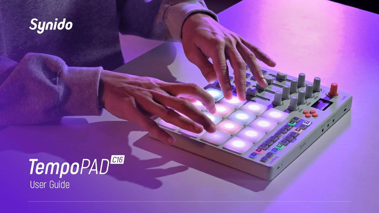 Synido TempoPAD C16: MIDI Controller User Guide