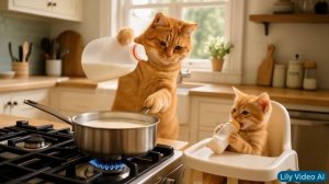 Mama Cat Does Everything to Raise Her Kittens, Mama Cat & Kitten's Love Compilation 🐱❤️ #cat