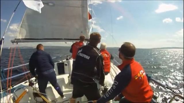 Sunfast 3200 DRUJBA  RUS2012  Паруса Дружбы Кубок Дмитрия Кульбицкого 2015г  гонка 4