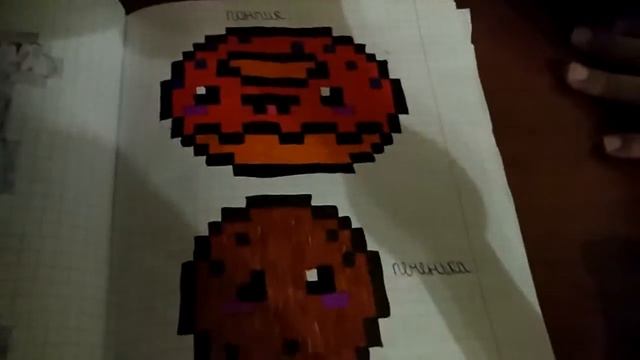 Мой рисунки по клеточкам 😃 смотреть онлайн
