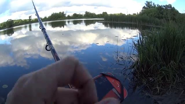 Вечер проведенный на рыбалке.Рыбалка с эхолотом DEEPER.