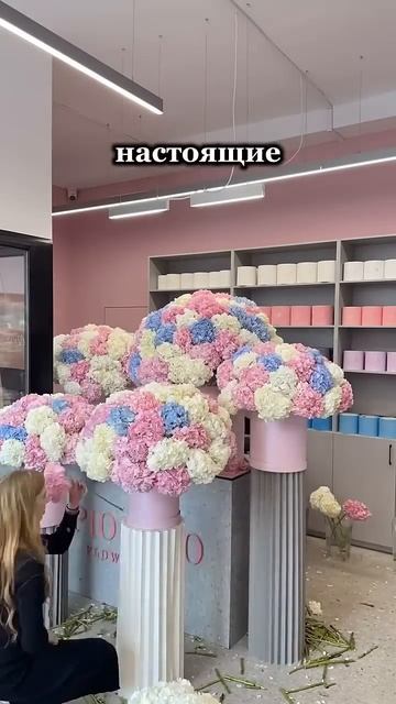 Угадаете общую стоимость композиций?🩷 #цветы #flowers #п смотреть онлайн