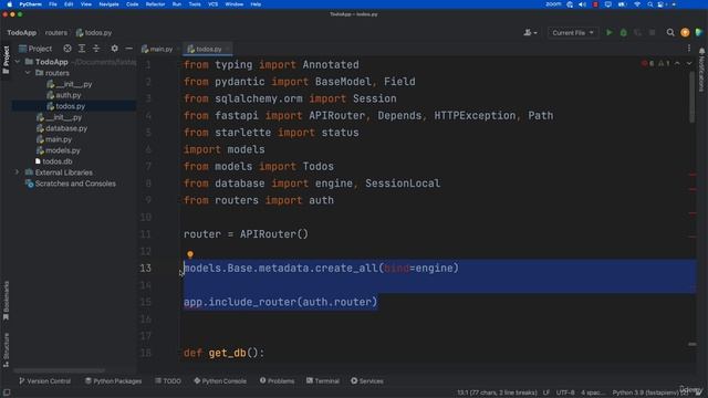 3. FastAPI Project Router Scale Todos File смотреть онлайн
