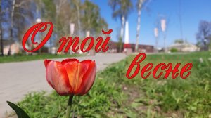 Клип на песню - "О той весне"