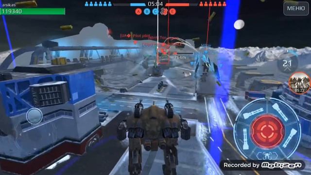 Классный бой в War Robots смотреть онлайн
