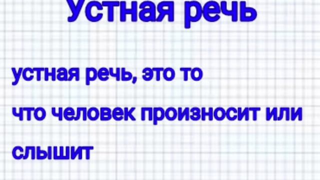 русский язык 1 класс.Урок ✓1 устная и письменная речь смотреть онлайн