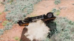 Видео Трамплины против машин - BeamNG drive