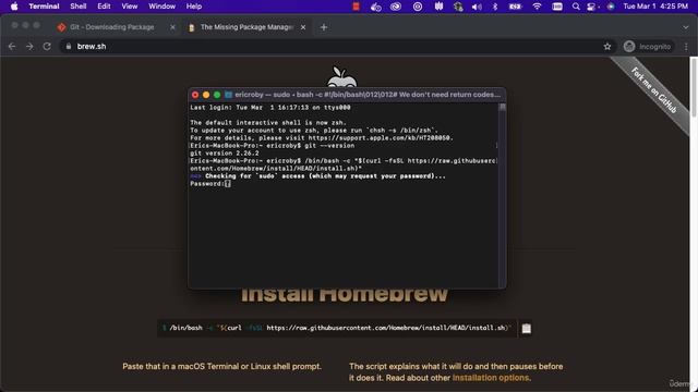 3. Git Mac Installation смотреть онлайн