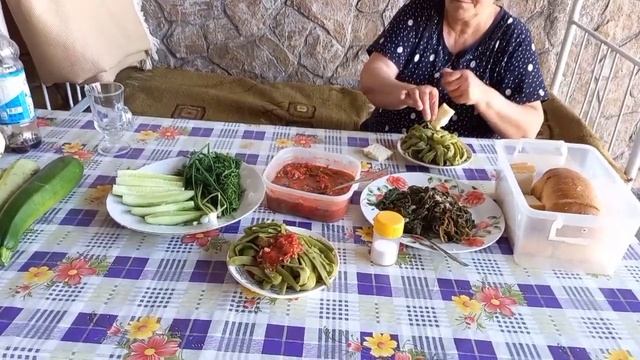 Как я приготовила стручковую фасоль, едим на свежем во смотреть онлайн