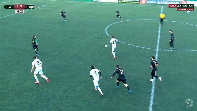 ЗУБЕРХА - АНДИ ХАС. 8-й тур Первой лиги ЛФЛ Дагестана 2020/21 гг. смотреть онлайн