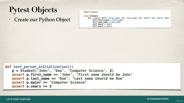 6. Pytest Objects Overview смотреть онлайн