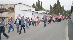 Парад. Крым. Рыбачье.