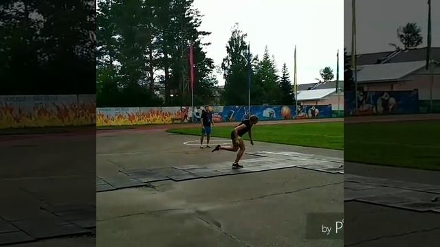 Тренировка, Метание гранаты 500г