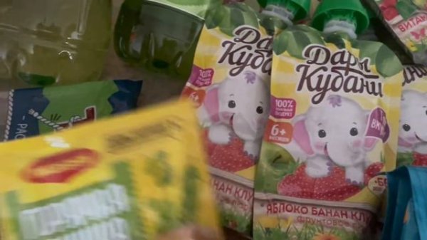 сборы в лагерь / покупаю еду в поезд