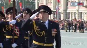 Парад победы в Новосибирске 2025 наоборот