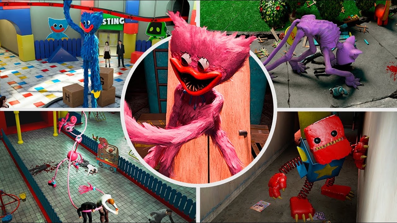 Час Веселья - Все Монстры (Poppy Playtime | Поппи Плейтайм) смотреть онлайн