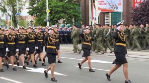В Калининграде прошел военный парад, посвященный 80-й годовщине Победы в Великой Отечественной войне